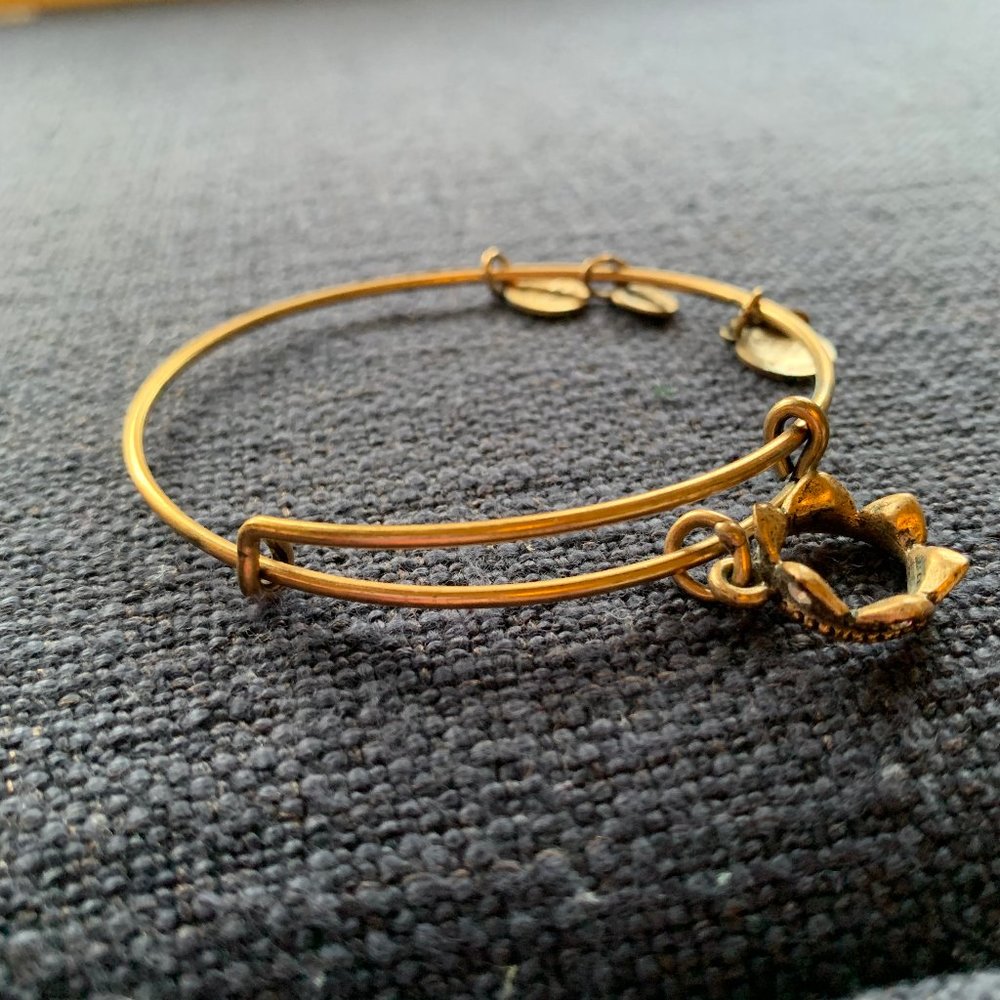 Alex & Ani Queen's Crown Bracelet in Gold